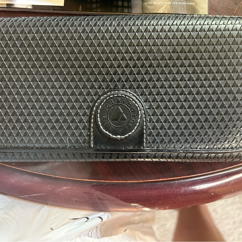 Liz Claiborne Black Textured Clutch